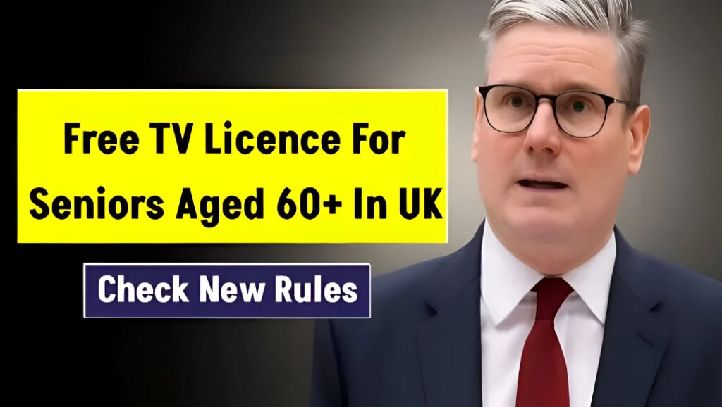 Free TV Licence for Over-60s UK