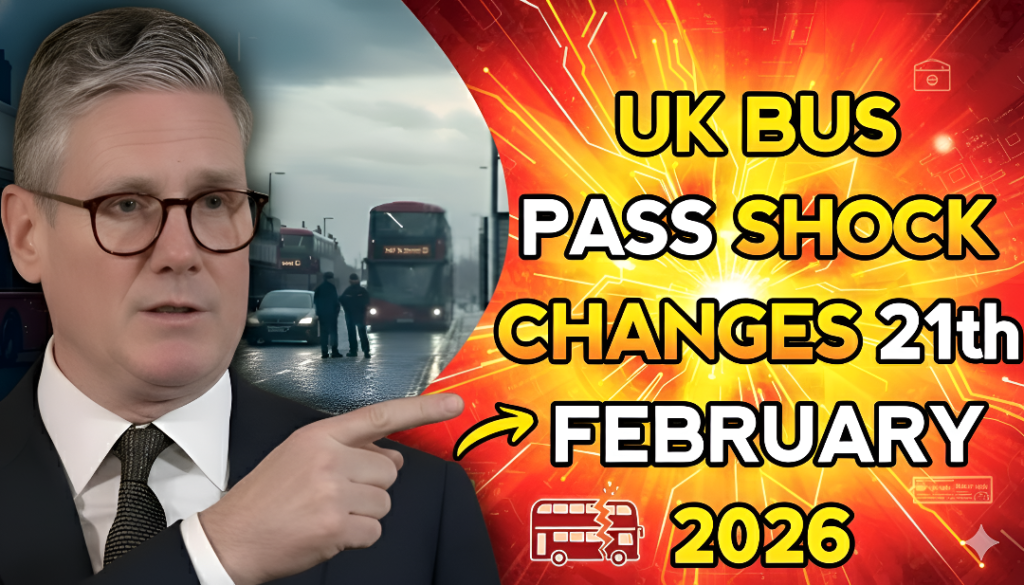 UK Bus Pass Rules 2026